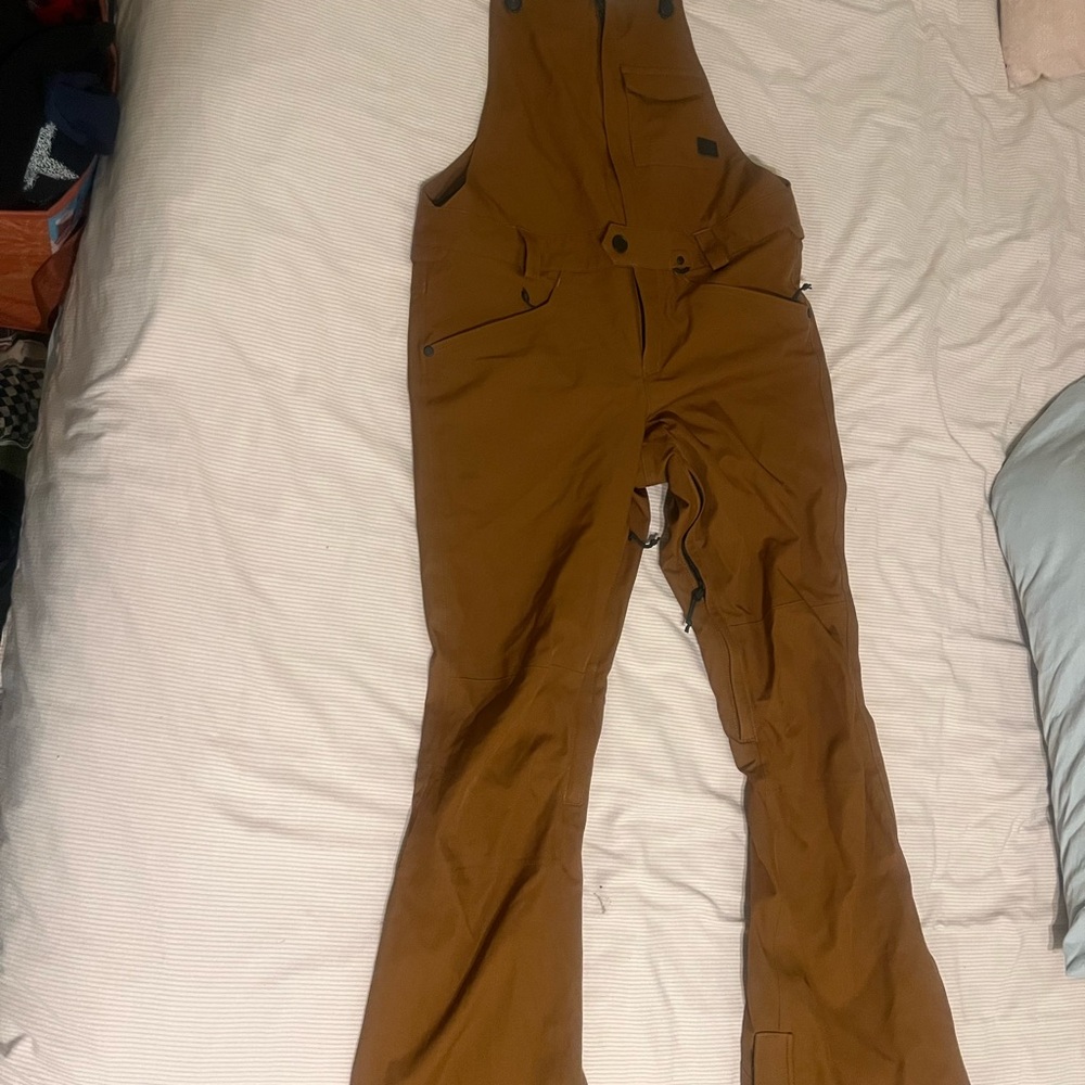 Volcom Tan and Black Jacket